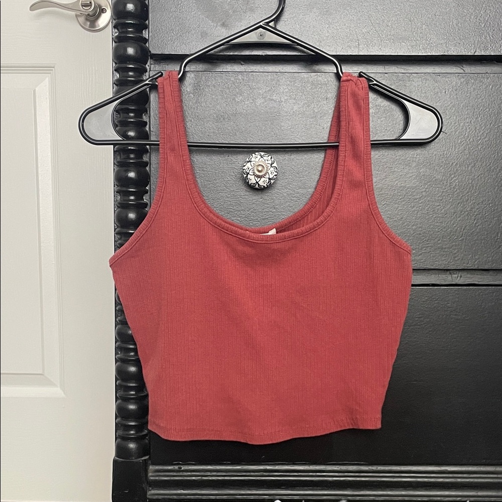Bozzolo Brick Red Tank Top